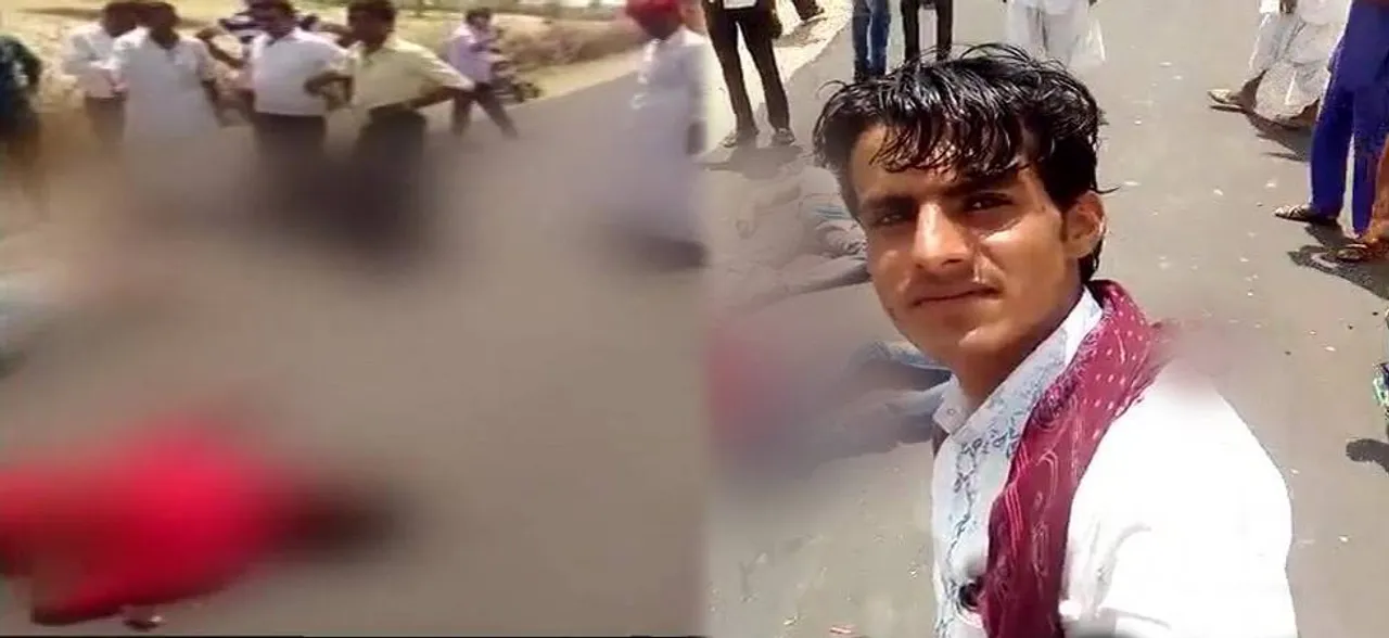 Shocking! Man takes selfie in front of dying road accident victims