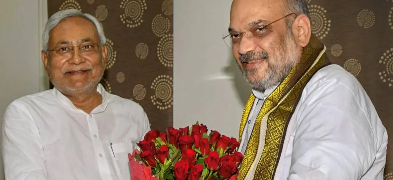 Amit Shah Patna visit LIVE: BJP president meets Nitish Kumar over breakfast; to hold talk again over dinner