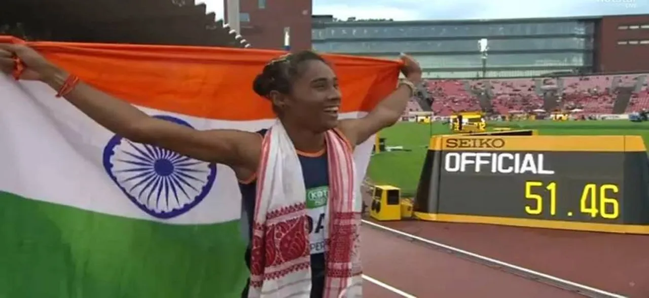 Hima Das scripts history, becomes first woman to win gold in World Junior Athletics Championships