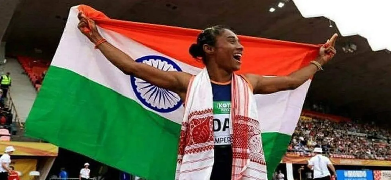 Assam erupts in joy over Hima Das' win in Finland
