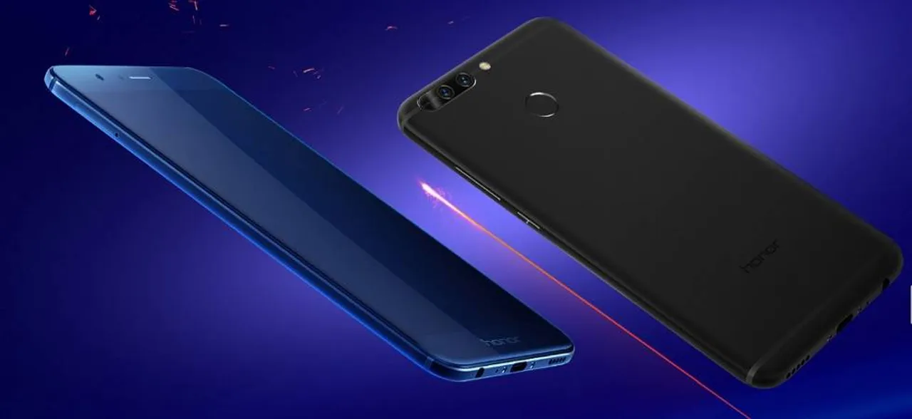 Honor 8 Pro 6GB blue color on sale today, at just Re 1