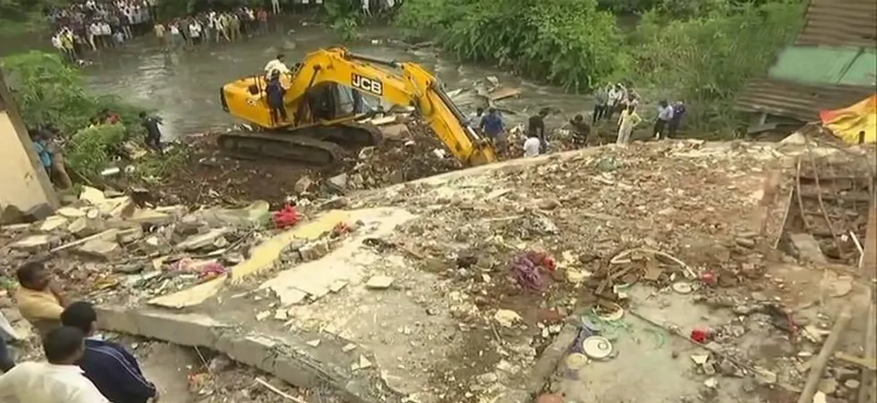 Pune: Two-storey building collapses; Eight injured, one child feared trapped 