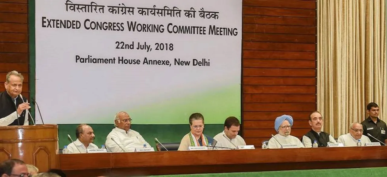 CWC meeting: Rahul Gandhi authorised to take decisions on alliances for 2019 elections