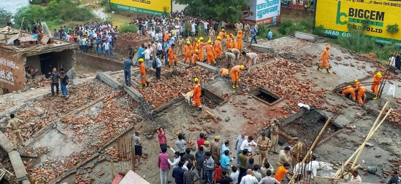 Ghaziabad Building Collapse: 2 dead; CM Adityanath orders probe