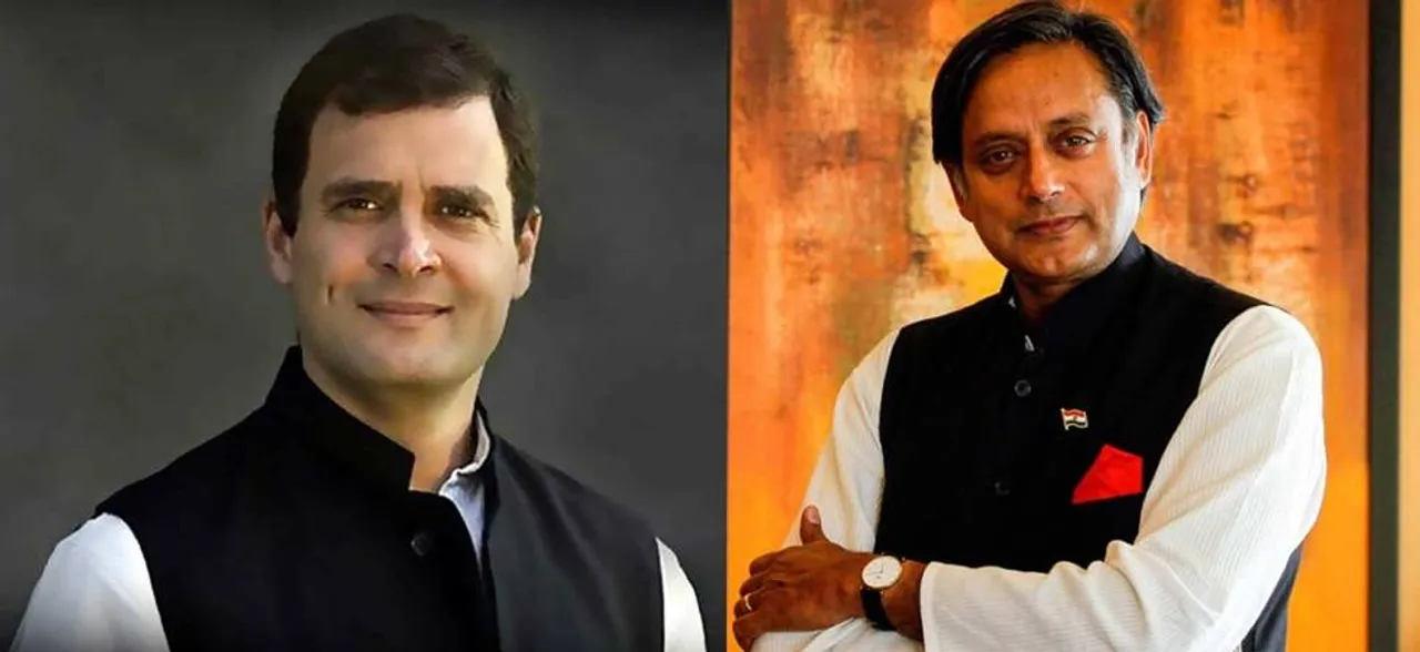Rahul Gandhi's apt warning to Shashi Tharoor