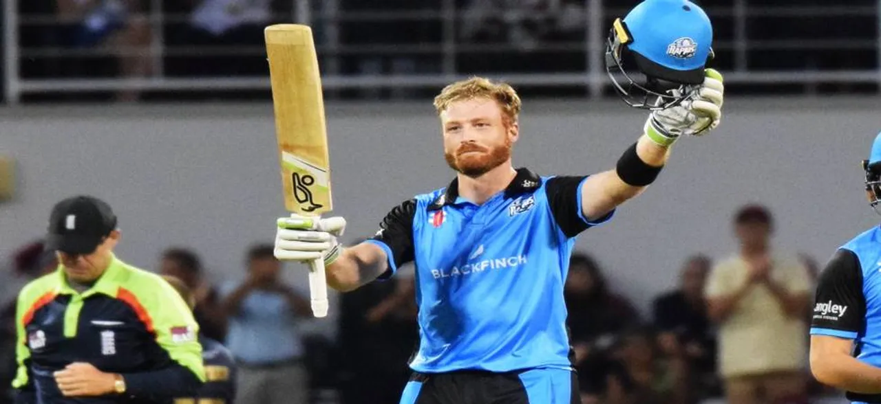 Martin Guptill blasts 35-ball century, scores joint-fourth fastest T20 ton