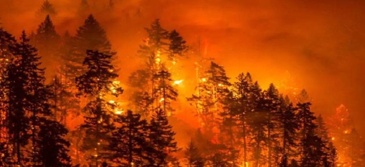 New fire erupts in Northern California; homes threatened