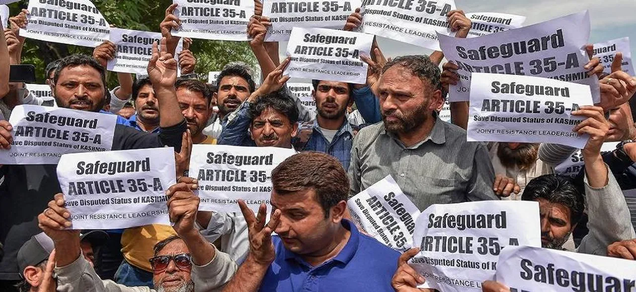 Article 35-A: Jammu and Kashmir shuts down ahead of Supreme Court hearing today