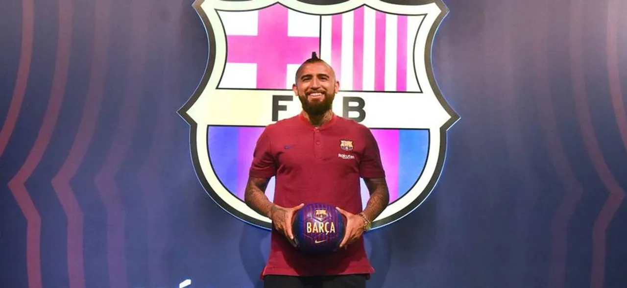 I am here to win all the trophies, says Arturo Vidal after Barcelona unveiling 