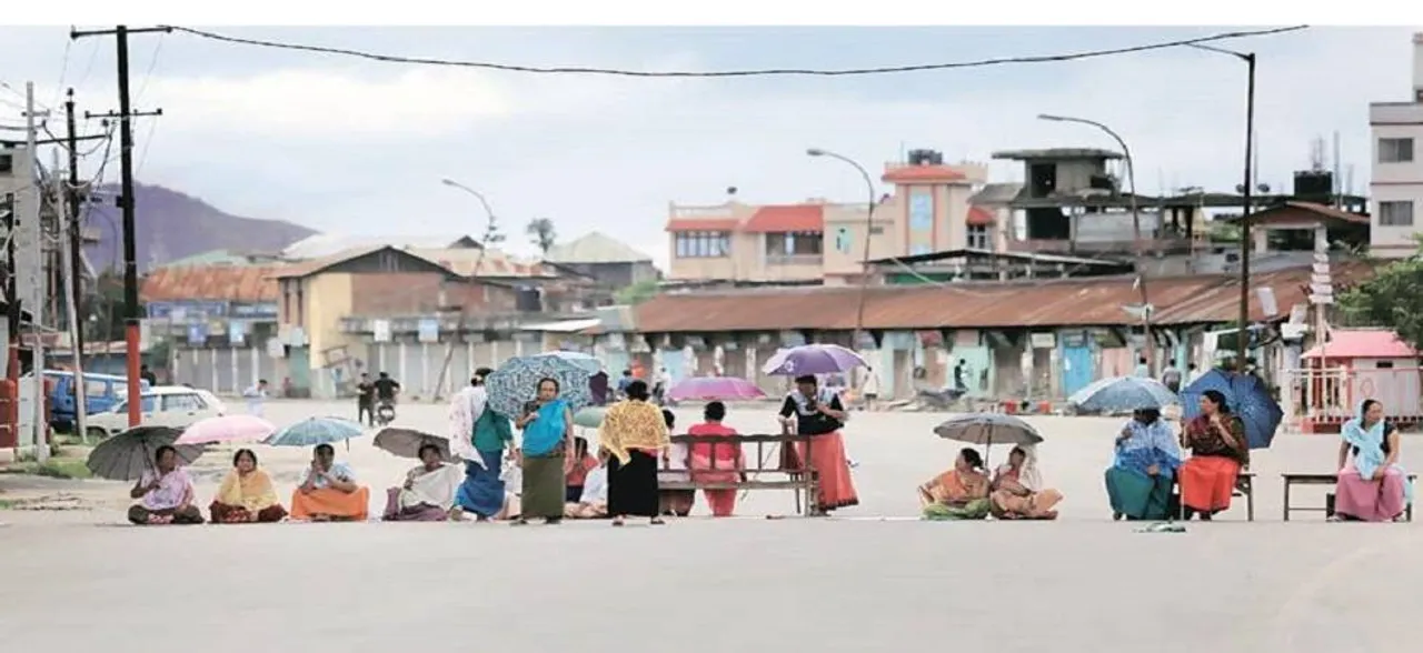 Manipur: Civil organisations call total week-long statewide bandh