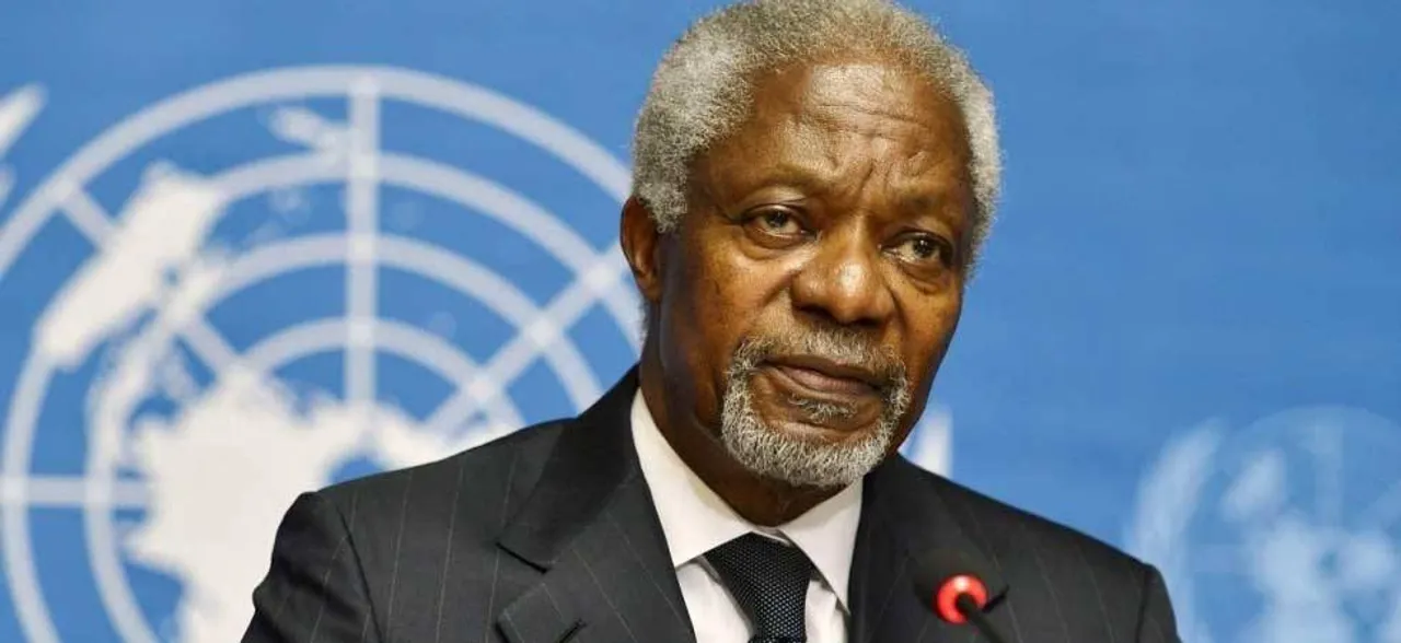 PM Modi condoles death of Nobel Laureates Kofi Annan