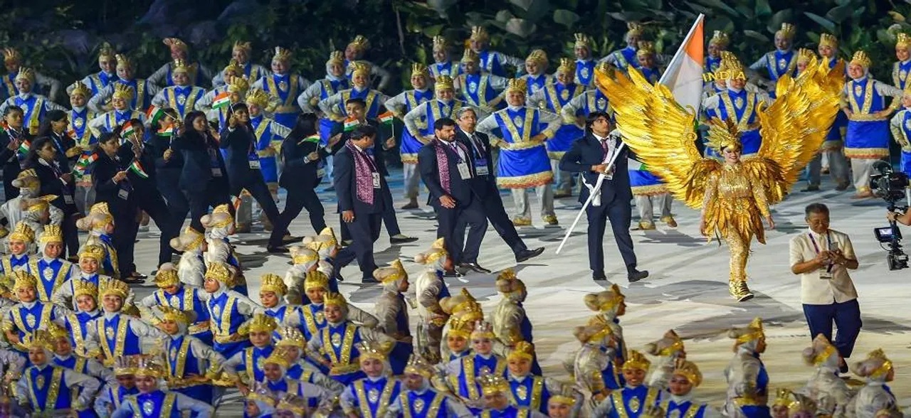 Indonesia celebrates heritage, traffic and world peace at energetic Asiad opening ceremony