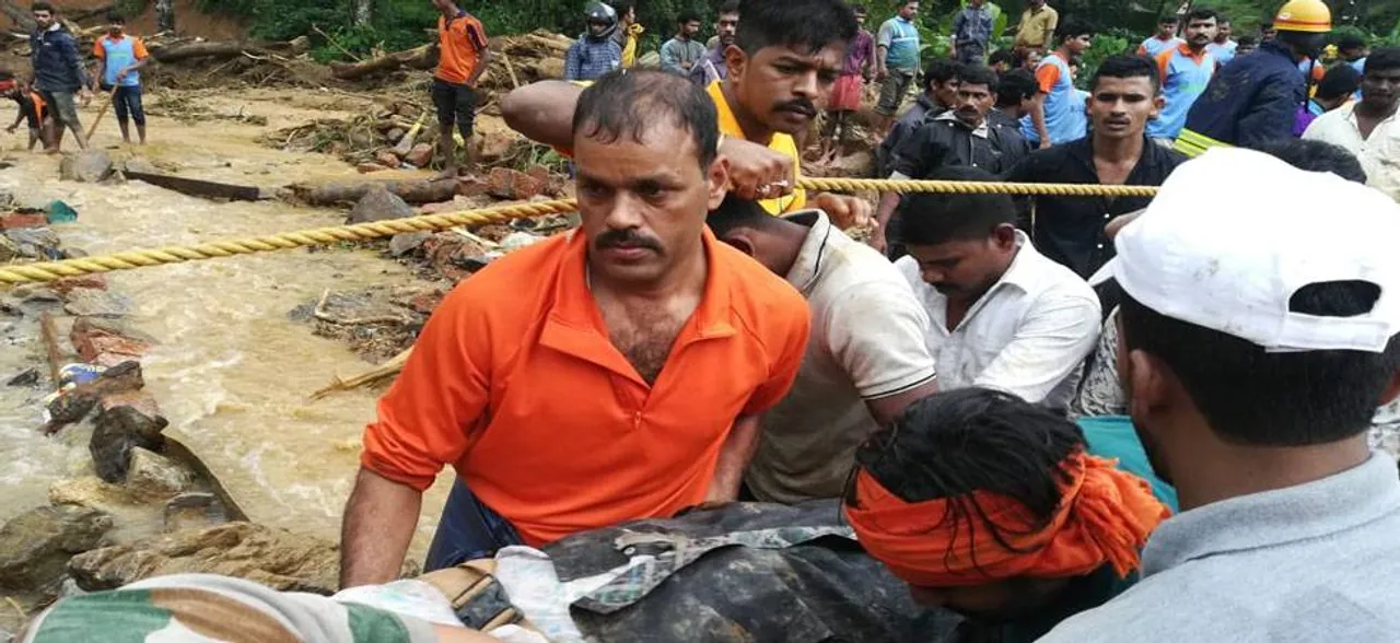 Karnataka Floods: 4,300 people rescued in Kodagu; scores still stranded