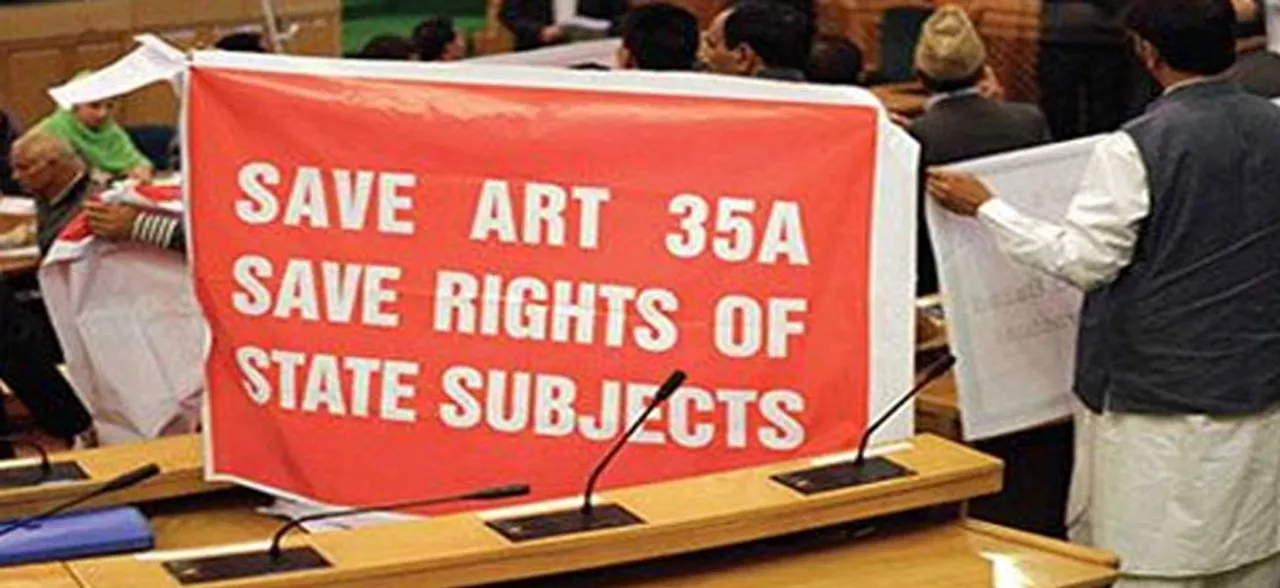 Violent protests in Kashmir after rumours of SC scrapping Article 35-A