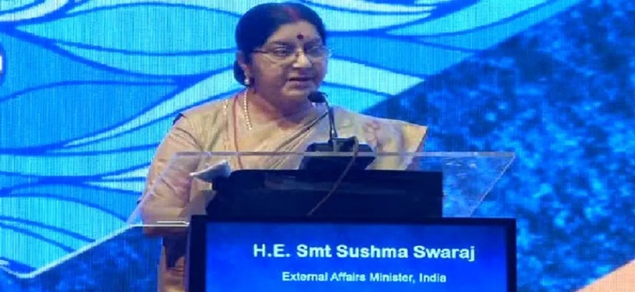 India giving top priority to building connectivity in neighbourhood: Sushma Swaraj