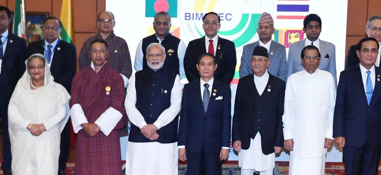 Modi meets Nepal PM KP Sharma Oli as 4th BIMSTEC Summit concludes in Kathmandu