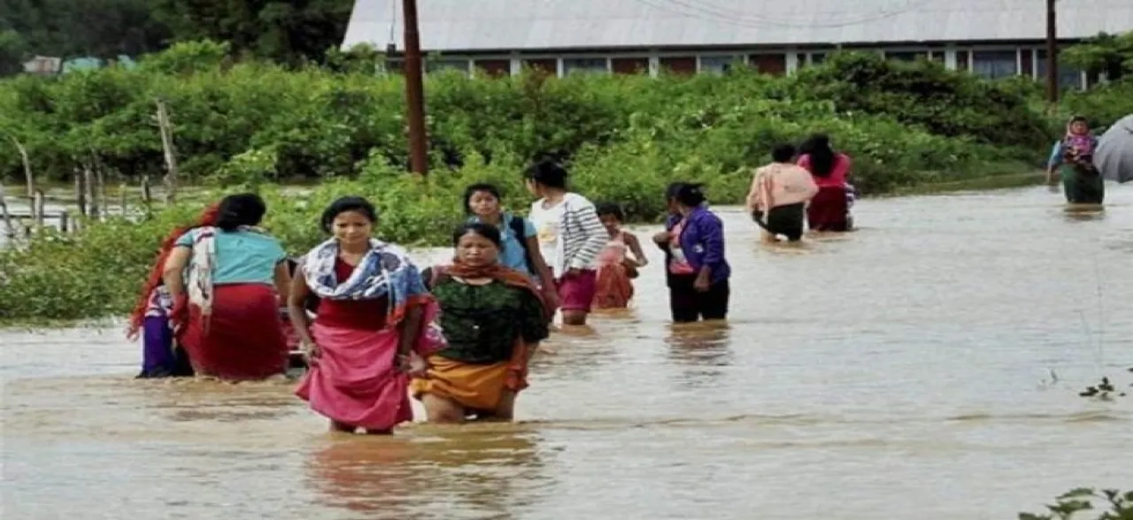 Over 200 rescued in Arunachal and Assam, flood alert in Meghalaya