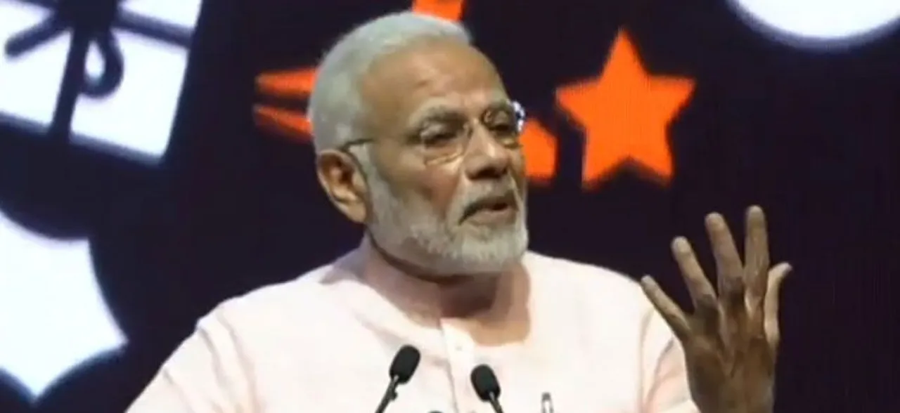 PM Modi hails Q1 GDP figures, says Congress left Indiaâ€™s economy on a landmine