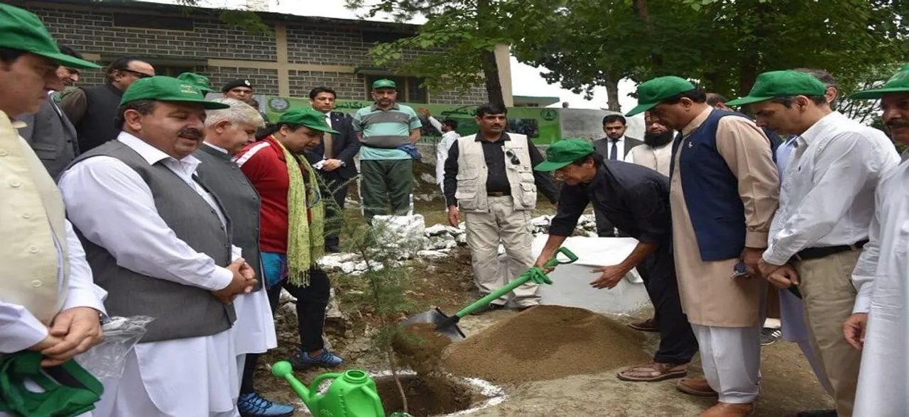 Pakistan PM launches massive tree-plantation drive in Haripur
