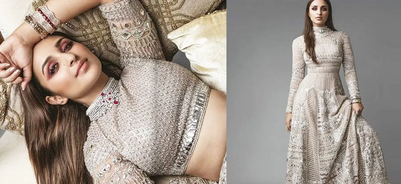 Parineeti Chopra exudes elegance in Falguni and Shane Peacock Lehenga