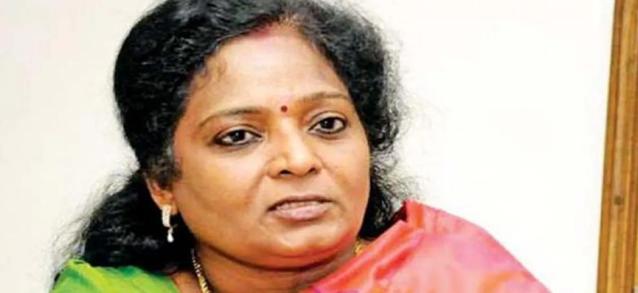 Anti-BJP slogans mid flight leave BJP Tamil Nadu chief Tamilisai Soundararajan angry