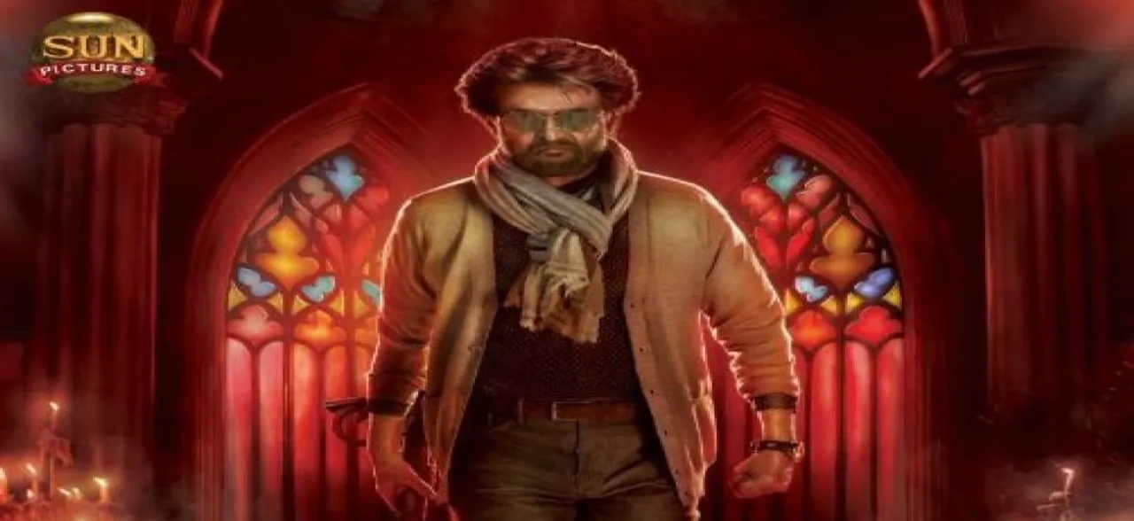 Thalaivar Rajinikanth's Petta first look released; the peppy neon pink scrim will make you go 'whistle podu'