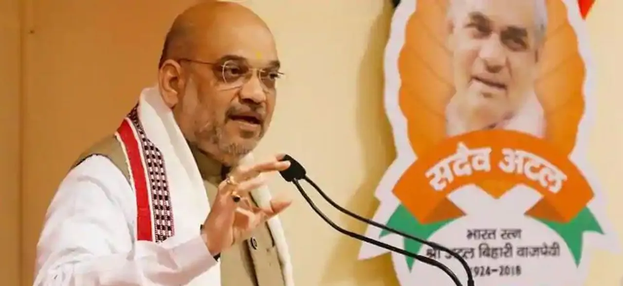 BJP â€˜making Indiaâ€™, Congress â€˜breaking Indiaâ€™, says Amit Shah