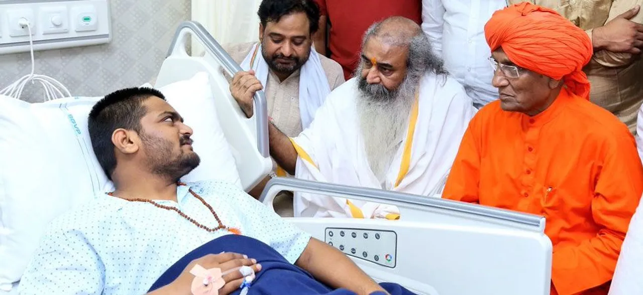 Hardik Patel's health deteriorates as fast over quota, farm loan waiver enters 17th day