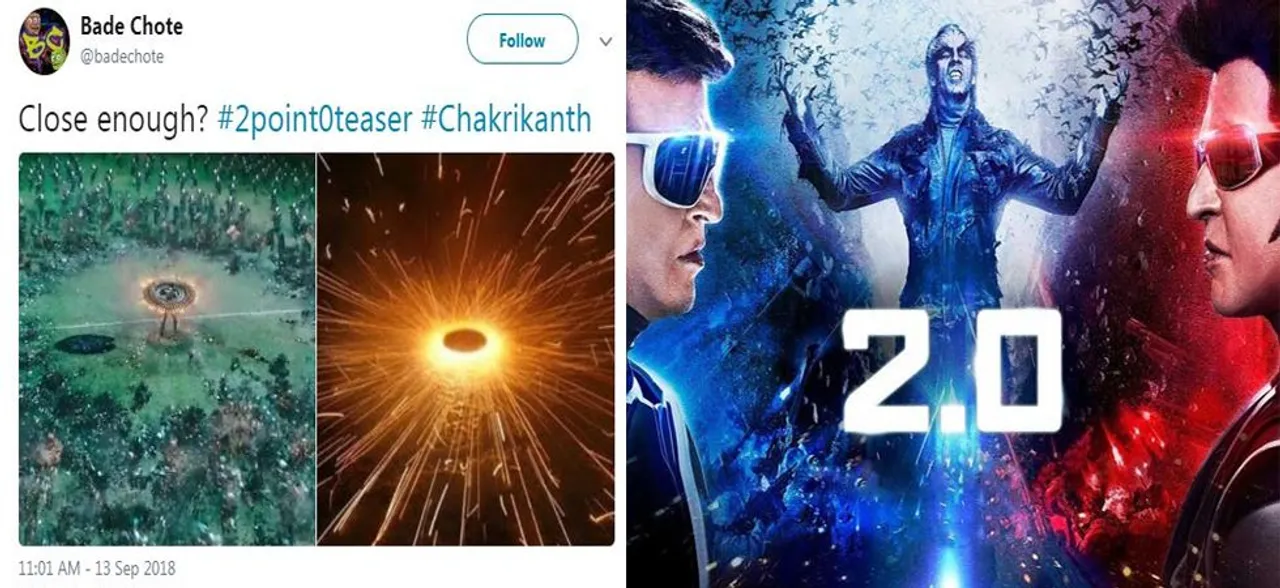 Rajinikanth bombshell 2.0 dropped, Twitterati trollsters embrace the golden sci-fi opportunity!