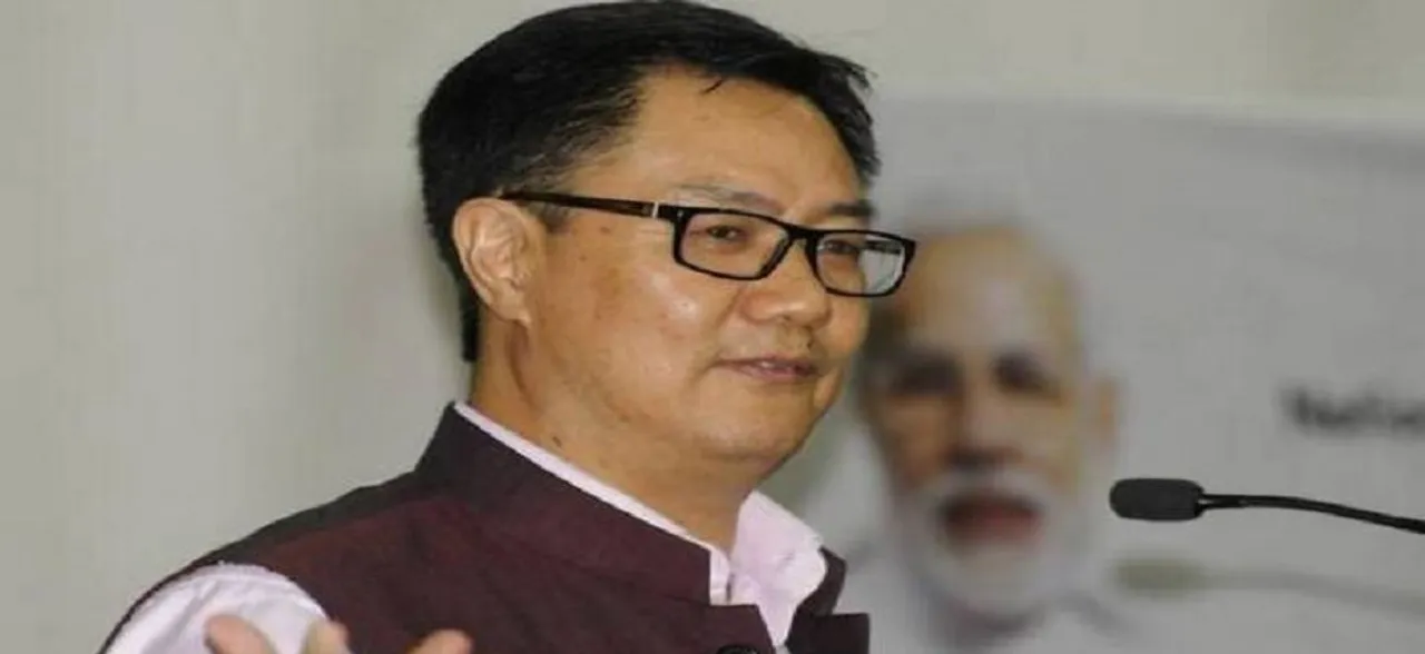 Kiren Rijiju asks police officers to remain calm in tense situations
