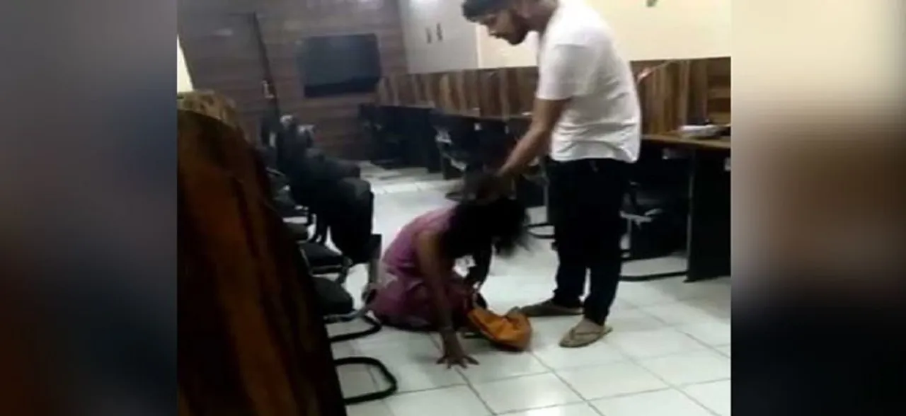 Caught on camera: Delhi copâ€™s son assaults woman, arrested after video goes viral 