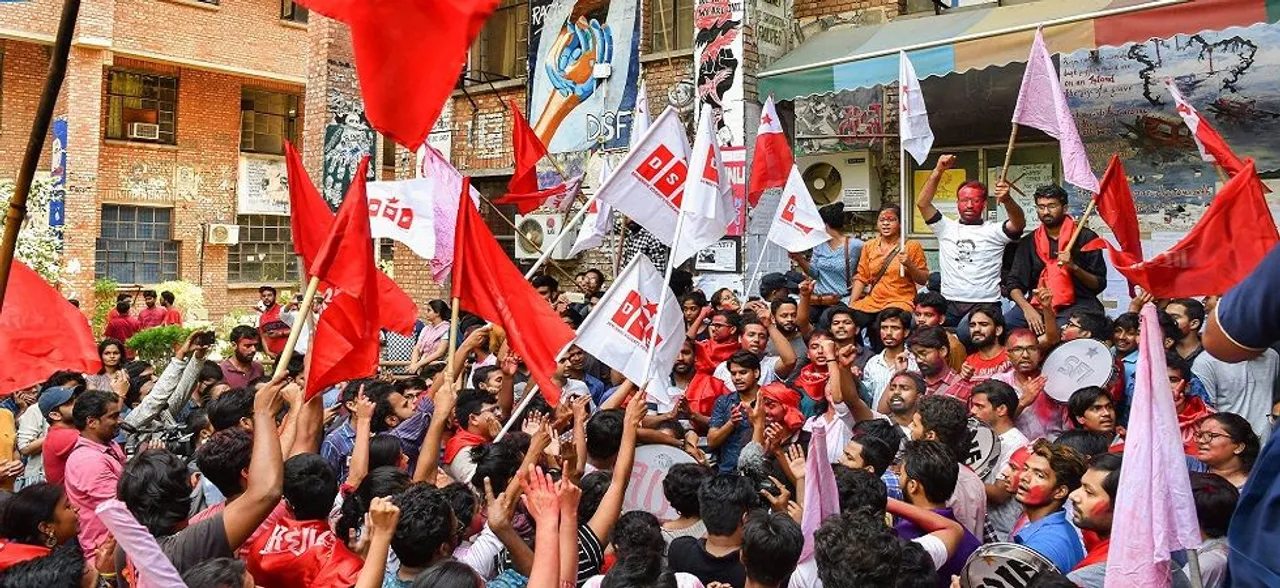 JNUSU president N Sai Balaji hits out at Sitharaman over her â€˜waging a warâ€™ statement on varsity