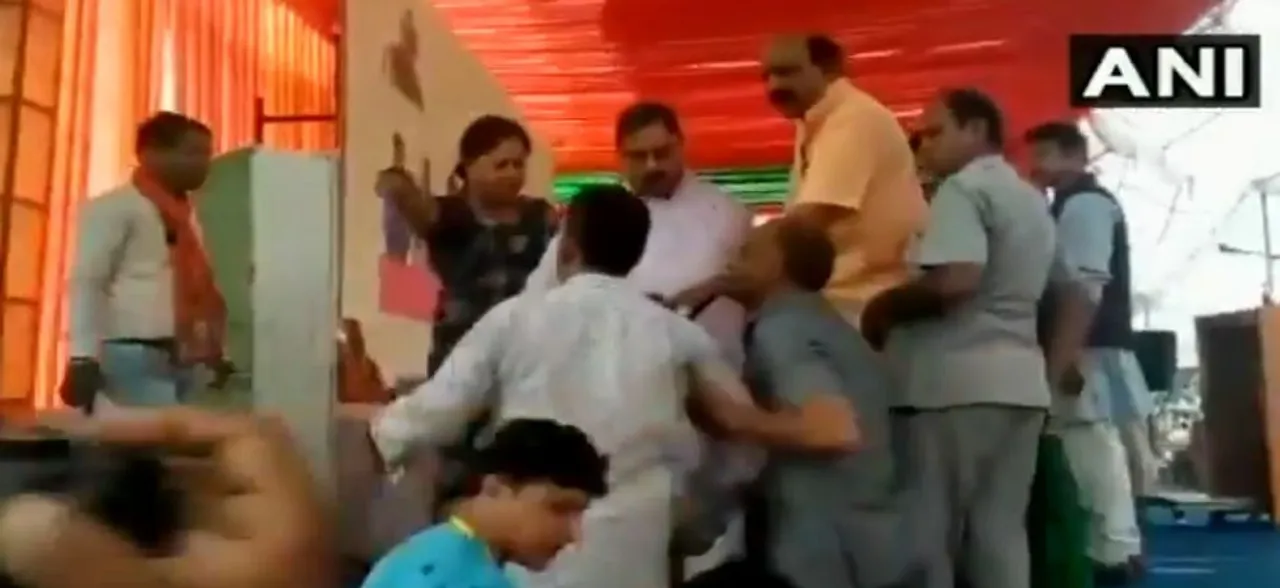 Video: When Vasundhara Rajeâ€™s stage turned into â€˜Big Bossâ€™ house