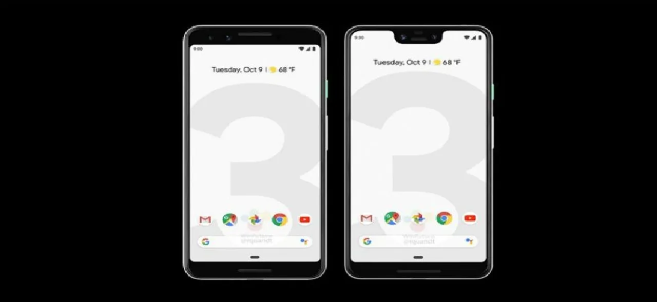 Google Pixel 3, Pixel 3 XL launch nears; fresh renders reveal black, white colour variants
