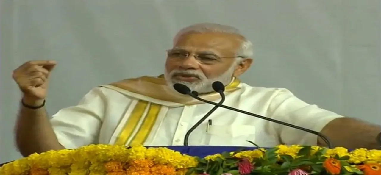 Modi attacks Congress in Rajkot: â€˜Abuse me, but donâ€™t belittle icons like Mahatma Gandhi, Sardar Patel' 