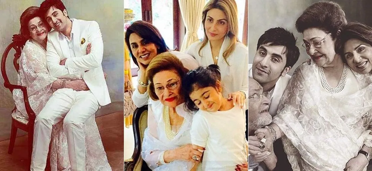 Raj Kapoor's wife Krishna Raj Kapoor passes away at 87; Anil Kapoor reaches Chembur residence