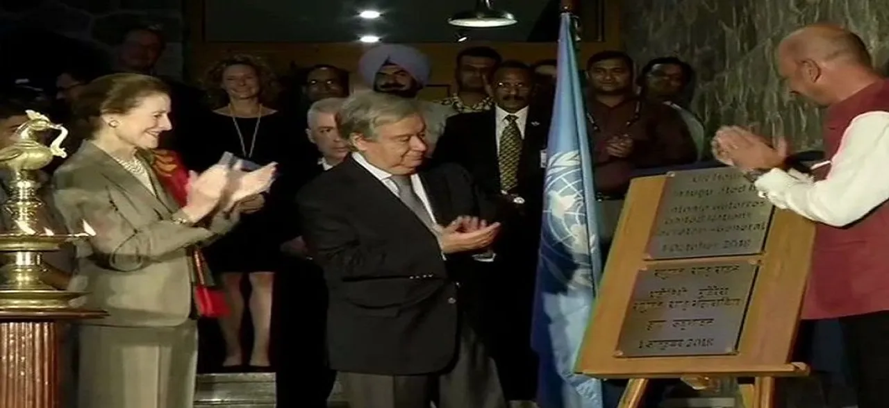 UN Secretary General Antonio Guterres arrives in Delhi, to meet PM Modi 