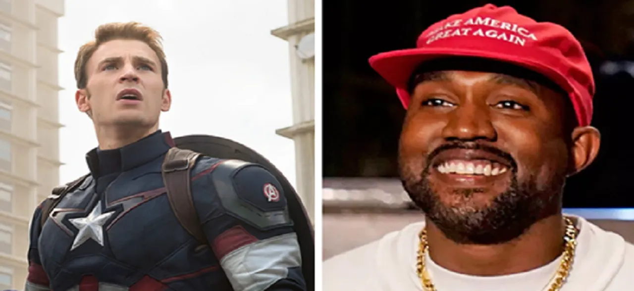 Chris Evans blasts Kanye West for his comments on anti-slavery amendment