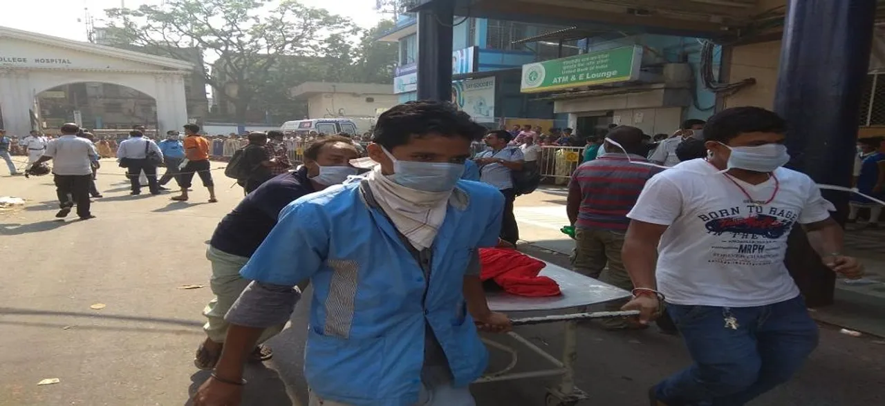 West Bengal: After fire - astonishment, commotion, despair at Calcutta Medical College