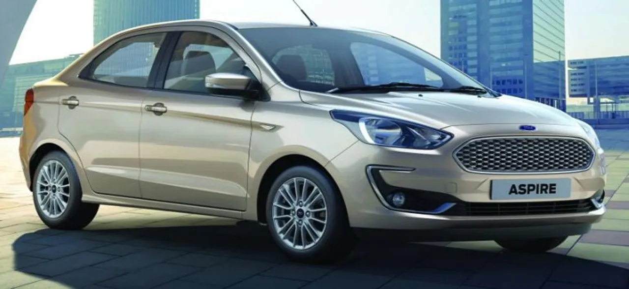 Ford India drives in new Aspire priced at Rs 5.55 lakh