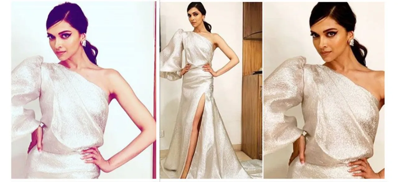Deepika Padukone is all glitz and gloss at a recent award ceremony; bags the â€˜Global Beauty Starâ€™ title 