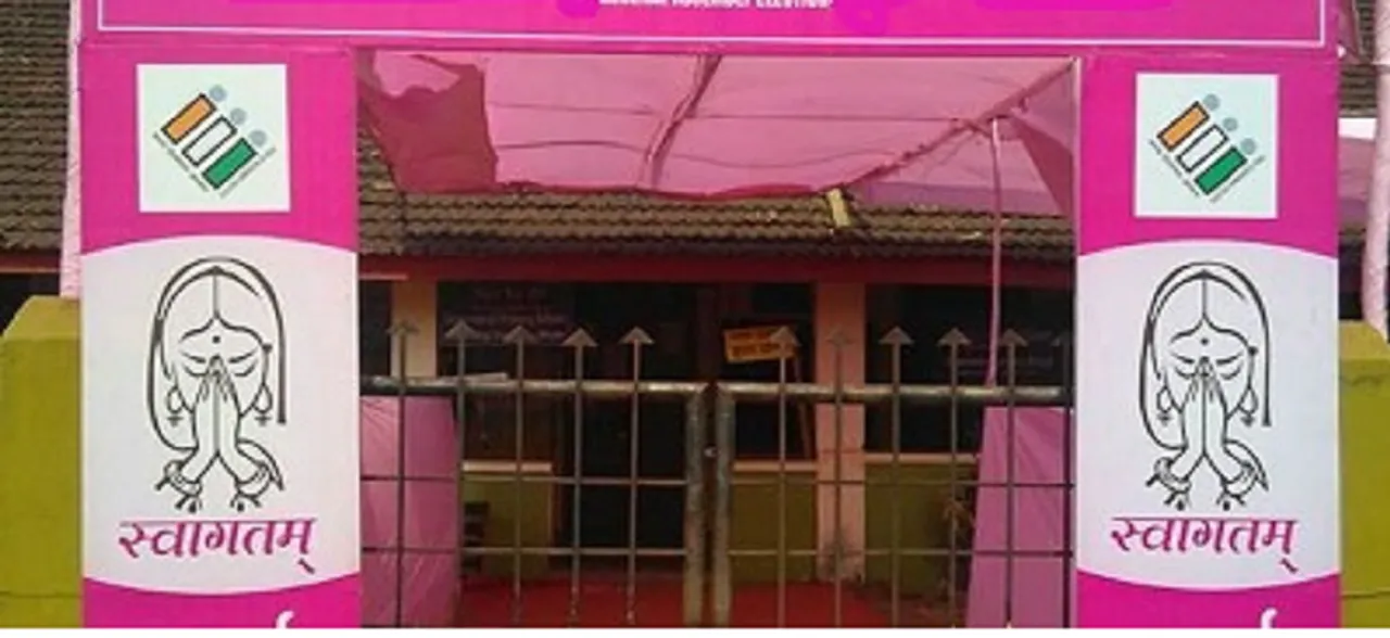 Madhya Pradesh elections to have 500 â€˜pinkâ€™ polling booths managed by women officials