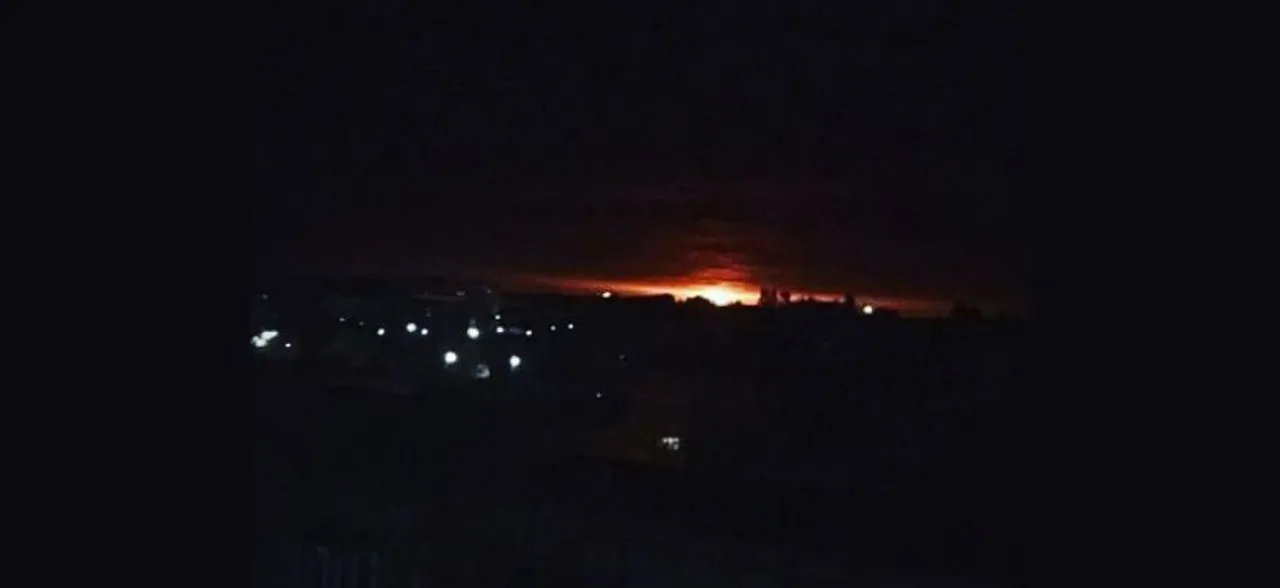 10,000 people evacuated after powerful blasts hit Ukraine's Chernigov depot; airspace, roads put on lockdown