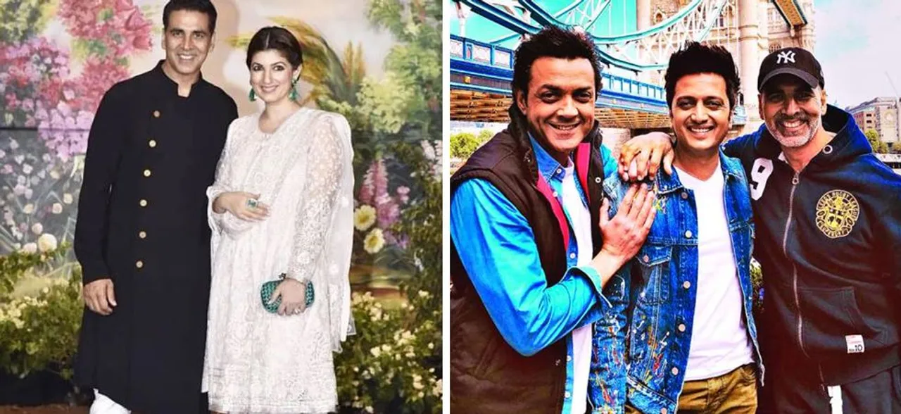 Akshay Kumar and Twinkle Khanna stand with #MeToo, 'Housefull 4' in deep waters