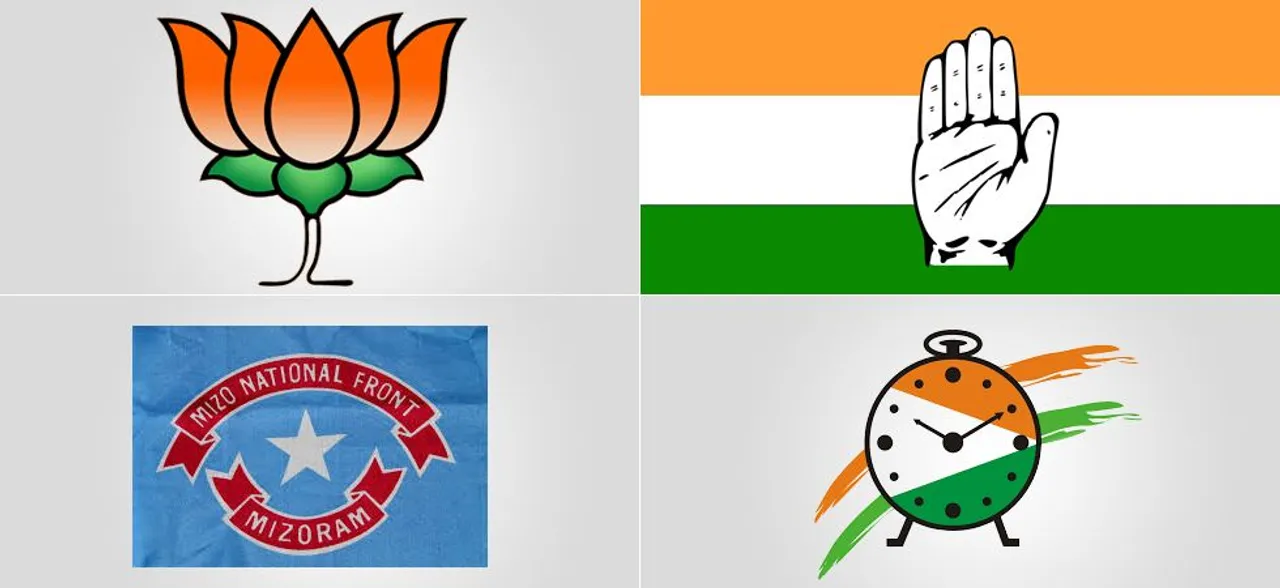 Major parties contesting Mizoram Assembly elections 2018