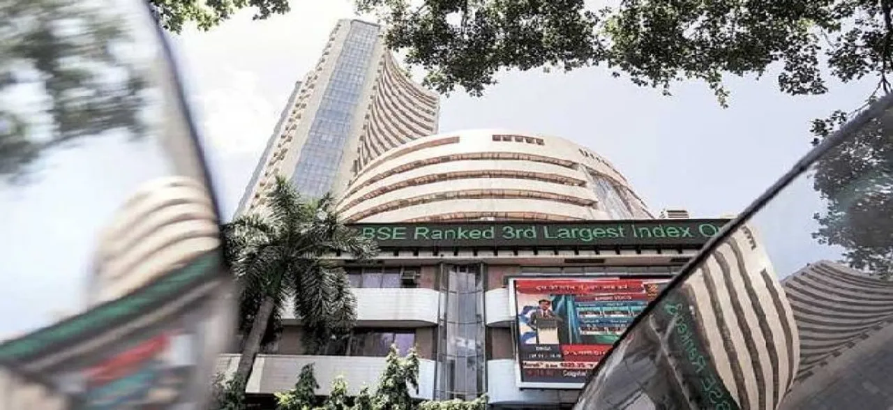 Sensex plummets 344 points on global meltdown, F&O expiry