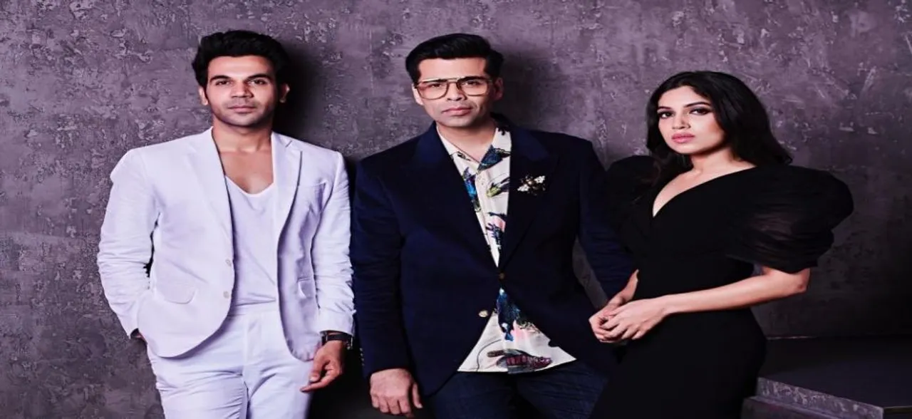 Rajkummar Rao and Bhumi Pednekar stir crazy fun into the brewing cup of 'Koffee' with Karan