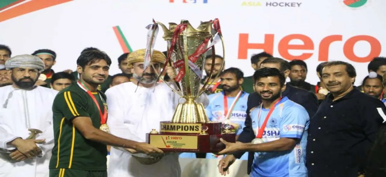 Hockey Asian Champions Trophy: India-Pakistan joint winners after rain washes out final