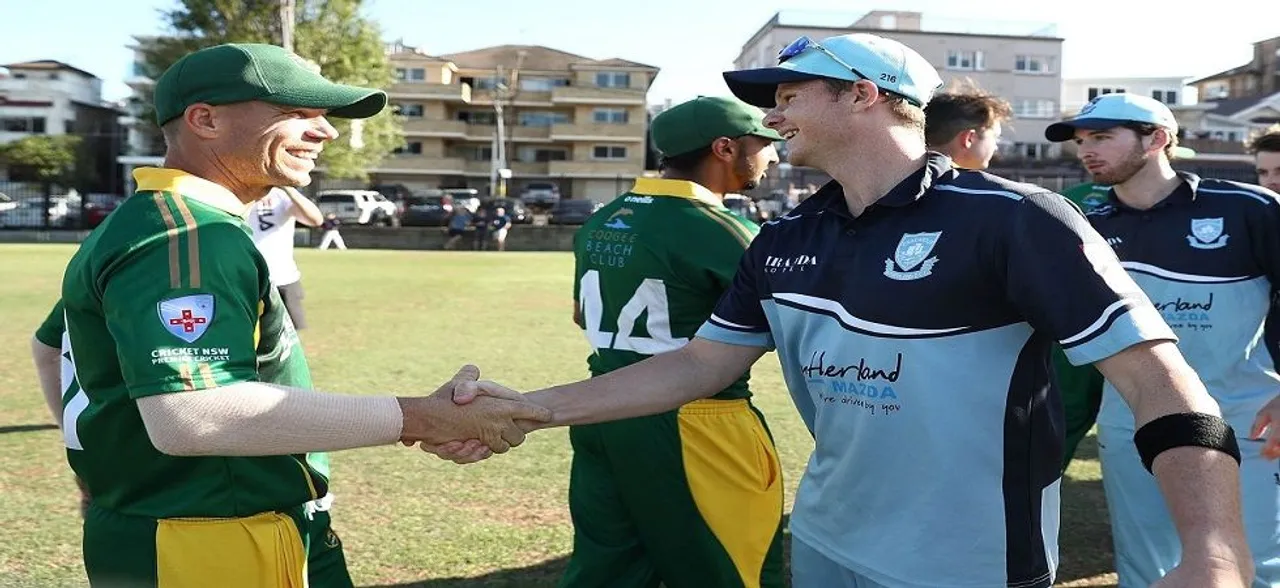 David Warner, Steve Smith collide for first time after ball-tampering fiasco