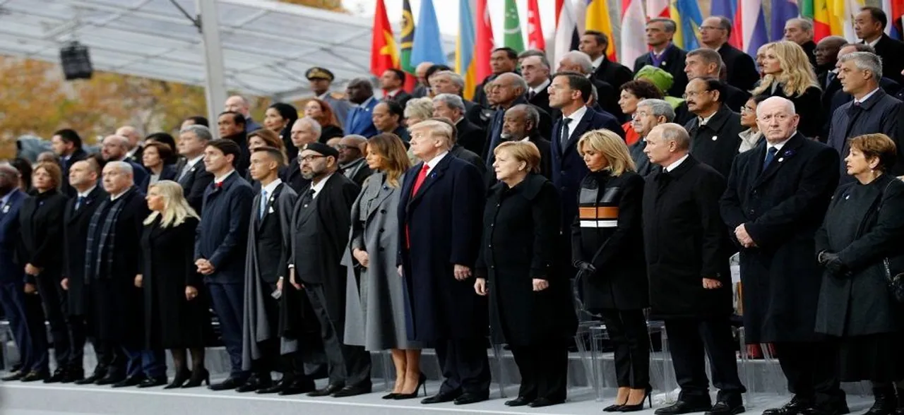 World leaders mark 100 years since WWI Armistice in Paris